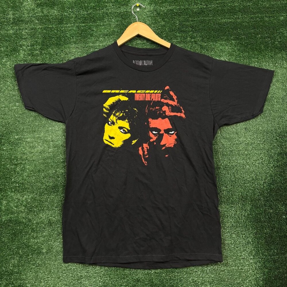 Twenty One Pilots Breach Color Splash T-Shirt Size Large